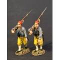 CSHZ-06 Two Infantry Advancing, South Carolina Zouave Volunteers